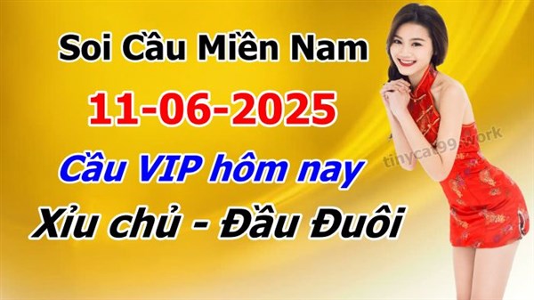 Dự Đoán XSMN 11-06-2025 Soi Cầu XSMN Chốt Số Miền Nam Thứ 4